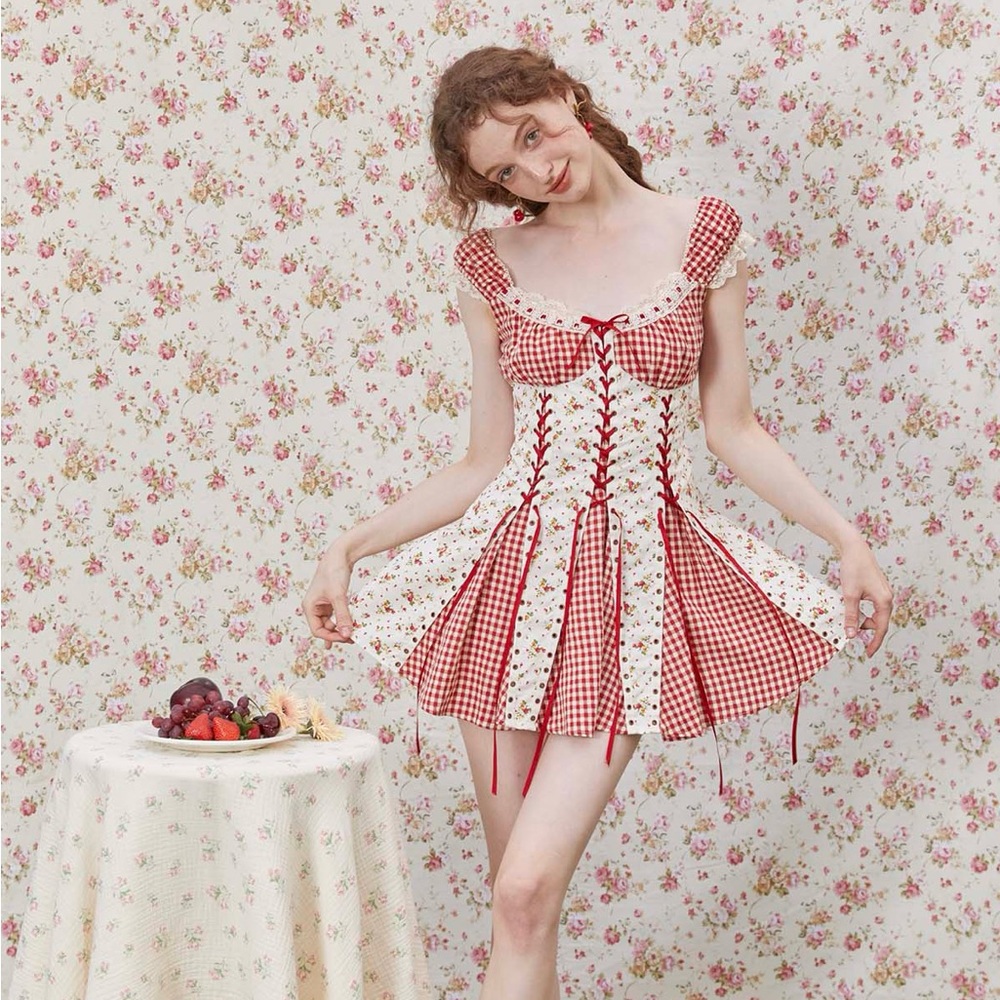 Lace made Hawthorne Berry Dress